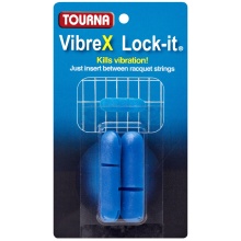 Tourna Schwingungsdämpfer Vibrex Lock On blau - 2 Stück